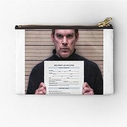 Dexter Morgan Job Application Zipper Pouch