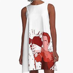Dressed to Kill Red A-Line Dress