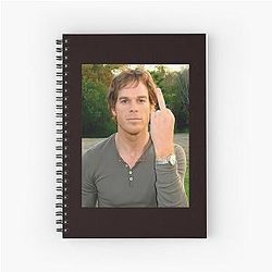 Dexter Morgan Spiral Notebook