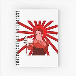 Blood Spatter Dexter Morgan Notebook