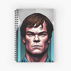 I saw Dexter Morgan staring you Spiral Notebook