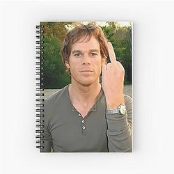 Dexter Morgan Spiral Notebook