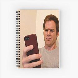 Dexter Morgan Cringe Spiral Notebook