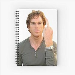 Dexter Morgan Spiral Notebook