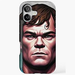 I saw Dexter Morgan staring at your iPhone tough case