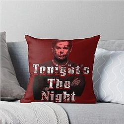Dexter Morgan Tonight's the Night Throw Pillow