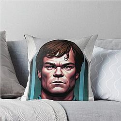 I saw Dexter Morgan stare at you Throw Pillow