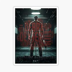 DEXTER MORGAN My Dark Passenger Poster Sticker