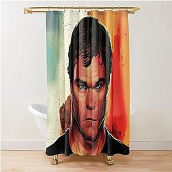 Dexter Morgan Looking At You Shower Curtain