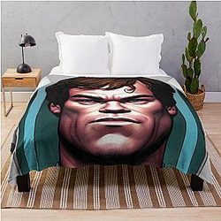 I saw Dexter Morgan staring at you throw blanket