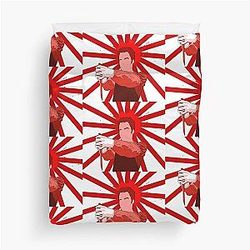 Blood Spatter Halo Dexter Duvet Cover