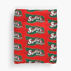 Sadie's donuts Dexter Morgan Duvet Cover