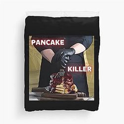 Dexter Morgan - Dad Pancake Killer - Pancakes Feast - Time for all - White Duvet Cover