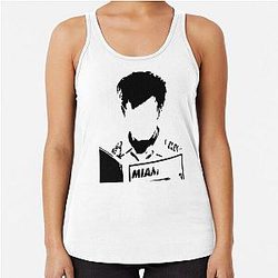 Everyone Hides Black Dexter Morgan Racerback Tank Top