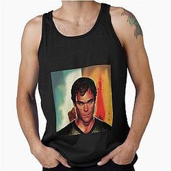 Dexter Morgan looks at you Tank Top