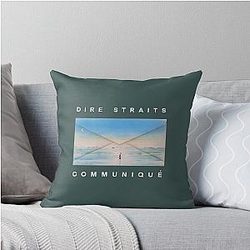 Dire Straits Communiqué Throw Pillow
