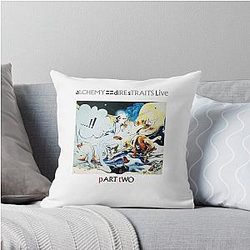 Dire Straits Alchemy Live Part Two Throw Pillow