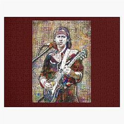 Guitarra Red Dire Straits Camiseta Jigsaw Puzzle