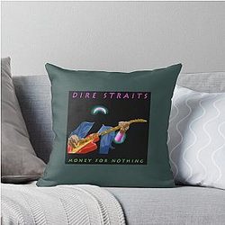 Dire Straits Collection Throw Pillow