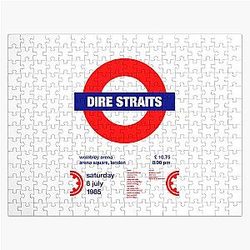 No 205 MY Dire Straits Poster Long Shirt Jigsaw Puzzle