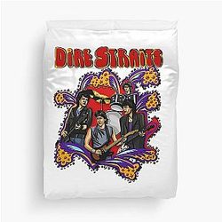Vintage Dire Straits Train duvet cover