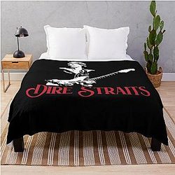 Rock band Dire Straits Throw Blanket