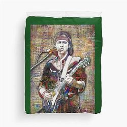 Guitarra Red Dire Straits Camiseta Duvet Cover
