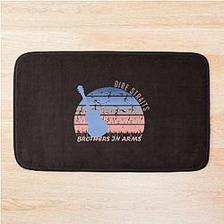 Dire Straits Retro Bathroom Mat