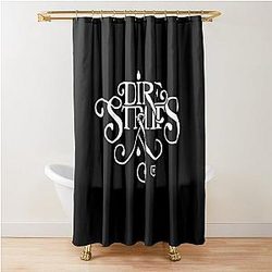 Alchemy: Dire Straits Live Guitar Shower Curtain