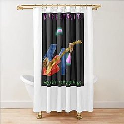Dire Straits Collection Logo Shower Curtain