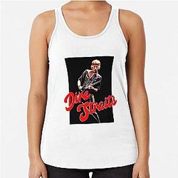 Alchemy: Dire Straits Guitar Racerback Tank Top
