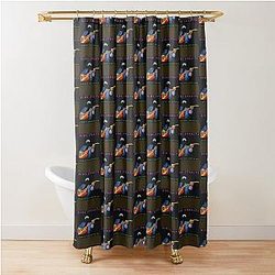 Dire Straits Collection Logo Shower Curtain