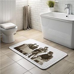 Dire Straits LA 1901 - Multi Grammy Award winning group Dire Straits Bath Mats