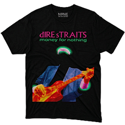 Money For Nothing Neon Guitar LA 1704 Dire Straits T-Shirts