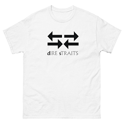 Alchemy White DTNK2004 Dire Straits T-Shirts