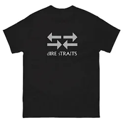 Alchemy Black DTNK2004 Dire Straits T-Shirts