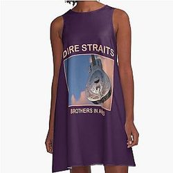 Dire Straits A-Line Dress