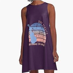 Dire Straits A-Line Dress