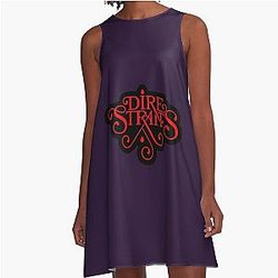 Dire Straits A-Line Dress
