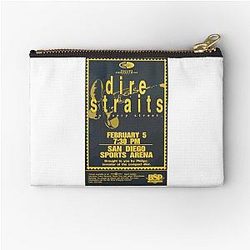 The Mystery Behind Dire Straits Zipper Pouch