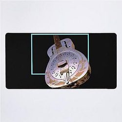 Dire Straits Music Artwork Desk Mat