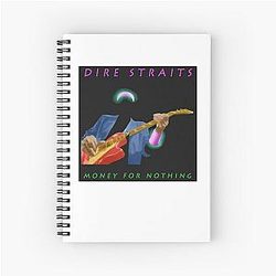 Dire Straits Collection Logo Spiral Notebook