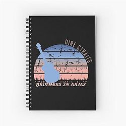 Dire Straits Retro Notebook