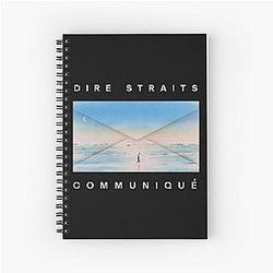 Dire Straits Communiqué Notebook