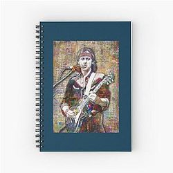 Guitarra Red Dire Straits Camiseta Notebook