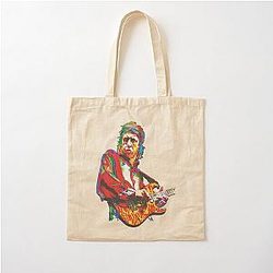 Guitarra Dire Straits Cotton Tote Bag