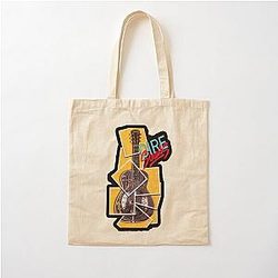 OBRA DE MÚSICA DE STRAITS CAMISETA COTTON TOTE BAG