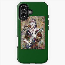 Dire Straits Guitarra Red iPhone 4 Tough Case Camiseta