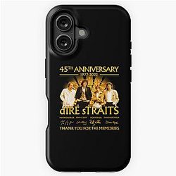 45th Anniversary 2022 Dire Straits Signature Thank You For The Memories iPhone Tough Case