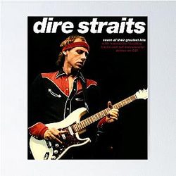 Dire Straits Guitars Poster